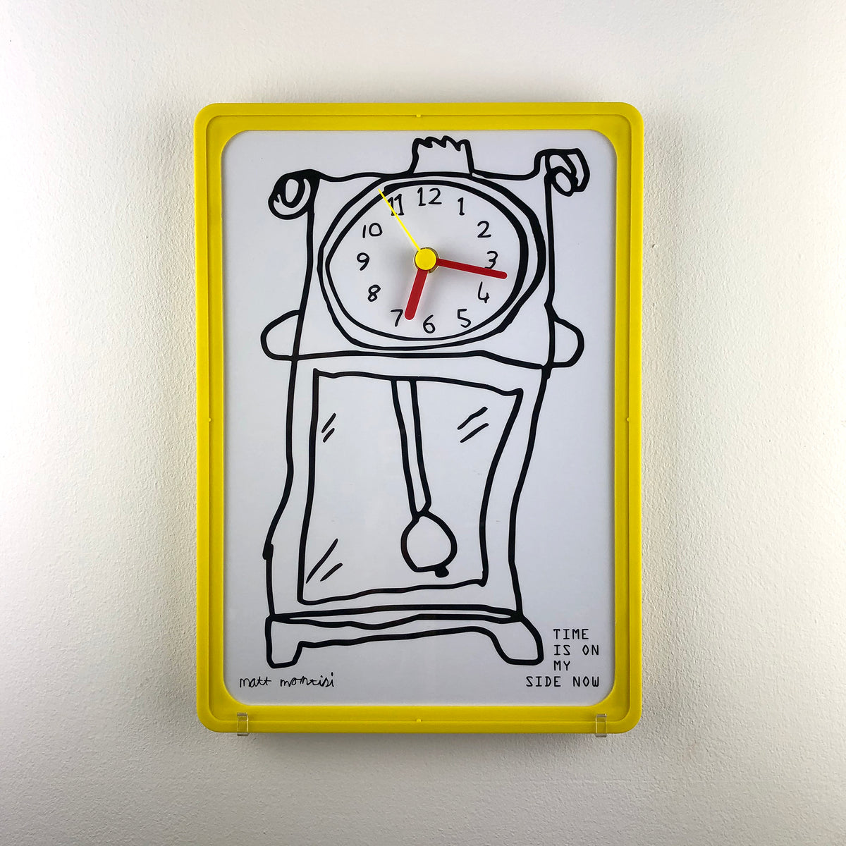 EVAWALLCLOCKCLASSIC01_YELLOW_F