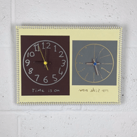 “Time is on my side now” double wall clock (2nd generation #007)
