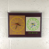 “Time is on my side now” double wall clock (2nd generation #002)