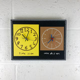 “Time is on my side now” double wall clock (2nd generation #006)