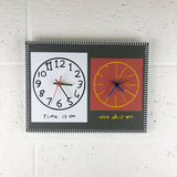 “Time is on my side now” double wall clock (2nd generation #009)