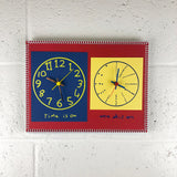 “Time is on my side now” double wall clock (2nd generation #010)