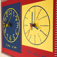 “Time is on my side now” double wall clock (2nd generation #010)