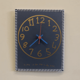 “Time is on my side now” wall clock (numbers #9)